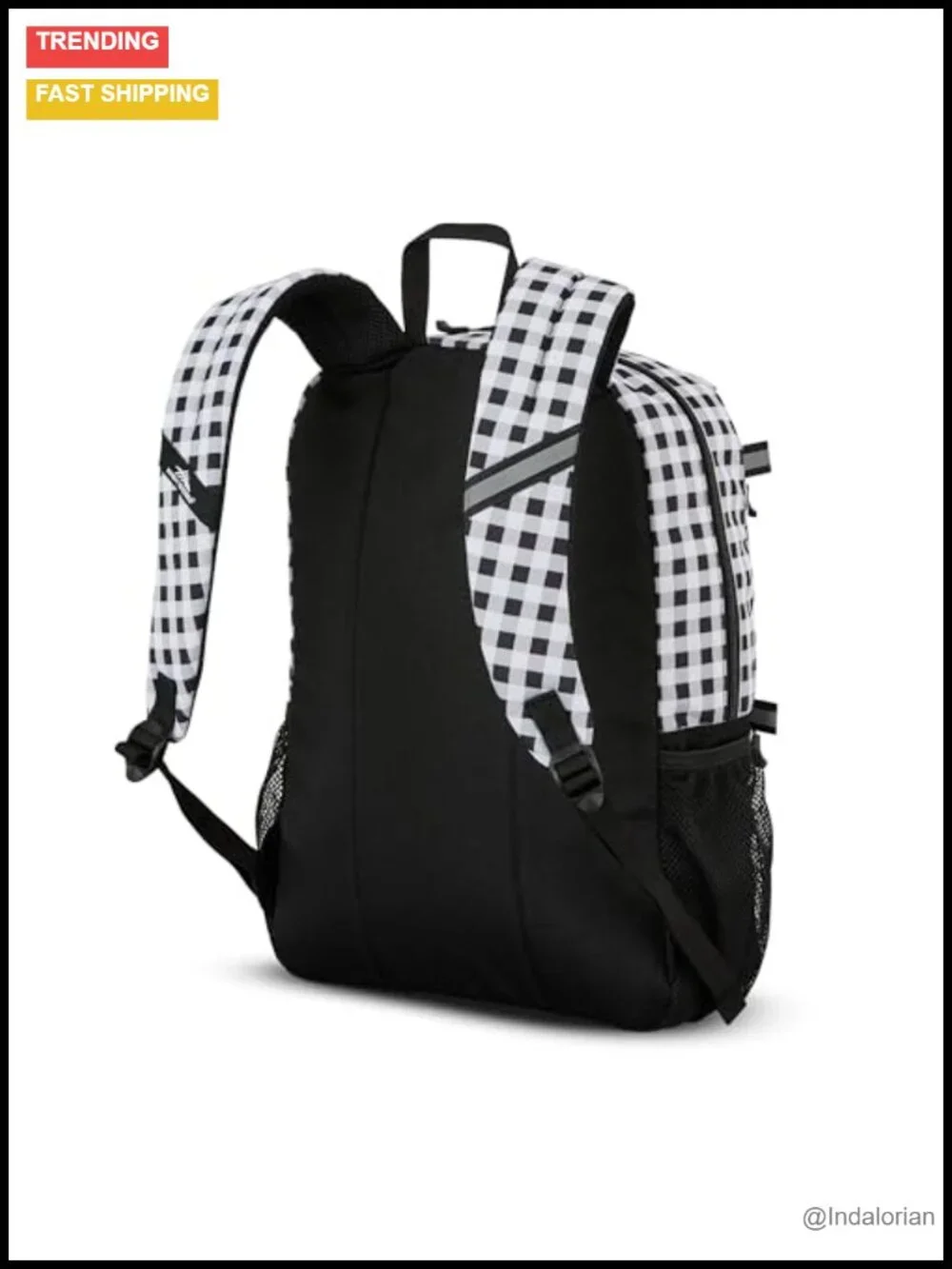 360° Reflectivity Laptop Backpack with Padded Straps, Fits 15.6